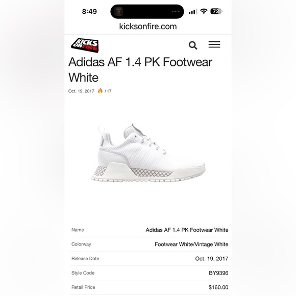 Adidas AF 1.4 Prime Knit - Picture 8 of 9